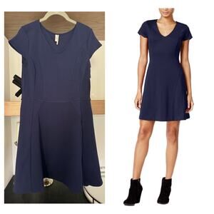 NEW Frenchi Skater Dress in Navy Peacoat